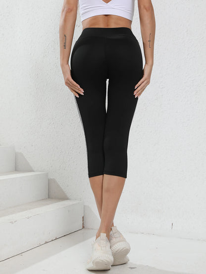 Legging Femme Capri Taille Haute – Yoga, Fitness et Contrôle du Ventre - BLACKBEARD OUTDOOR INDUSTRIES