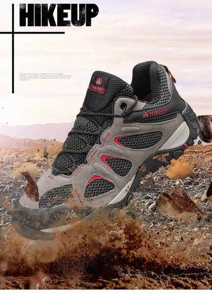 Chaussures de Randonnée Homme HIKEUP – Respirantes, Antidérapantes, Splashproof – Trekking, Chasse, Escalade - BLACKBEARD OUTDOOR INDUSTRIES