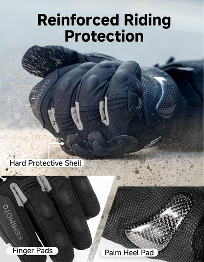 Gants chauffants rechargeables grand froid, tactiles et imperméables
