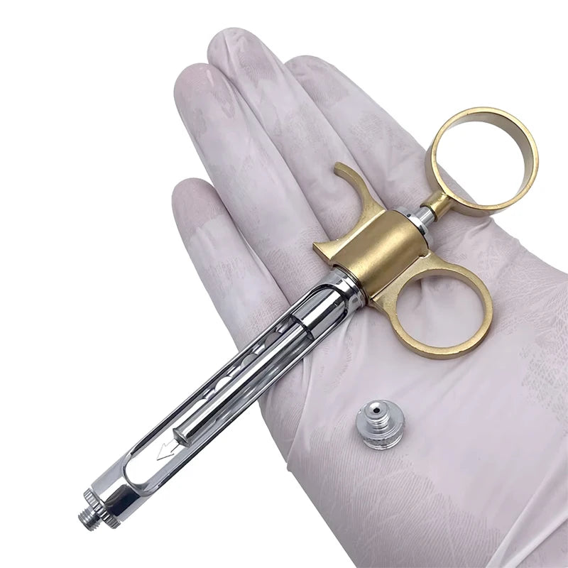 Seringue Dentaire Aspirante en Acier Inoxydable 1,8 ml – Instrument Dentaire Intraligamentaire avec Embouts Ma boutique