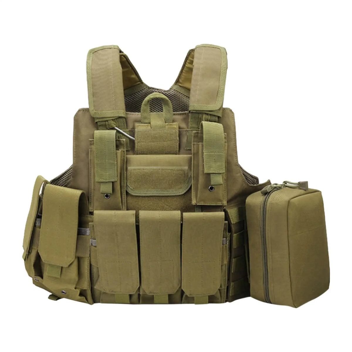 Gilet tactique d'entraînement réglable à ouverture rapide