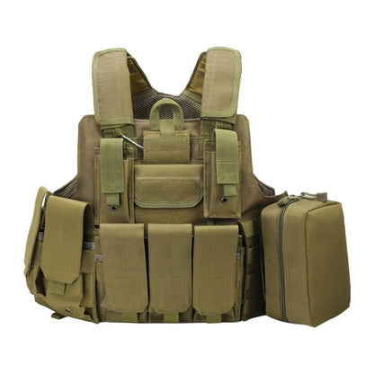Gilet tactique d'entraînement réglable à ouverture rapide