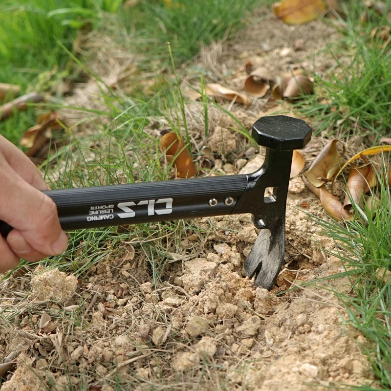 Marteau de Camping Tête Cuivre — Manche Aluminium & Acier Inox | BLACKBEARD - BLACKBEARD OUTDOOR INDUSTRIES