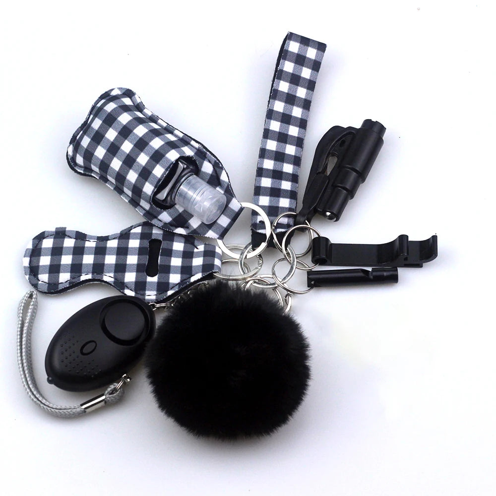 Porte-clés de survie pour femme, modèles au choix