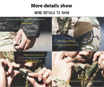 Veste Tactique M65 Camouflage – Veste Hiver Outdoor Homme Résistante et Thermique - BLACKBEARD OUTDOOR INDUSTRIES