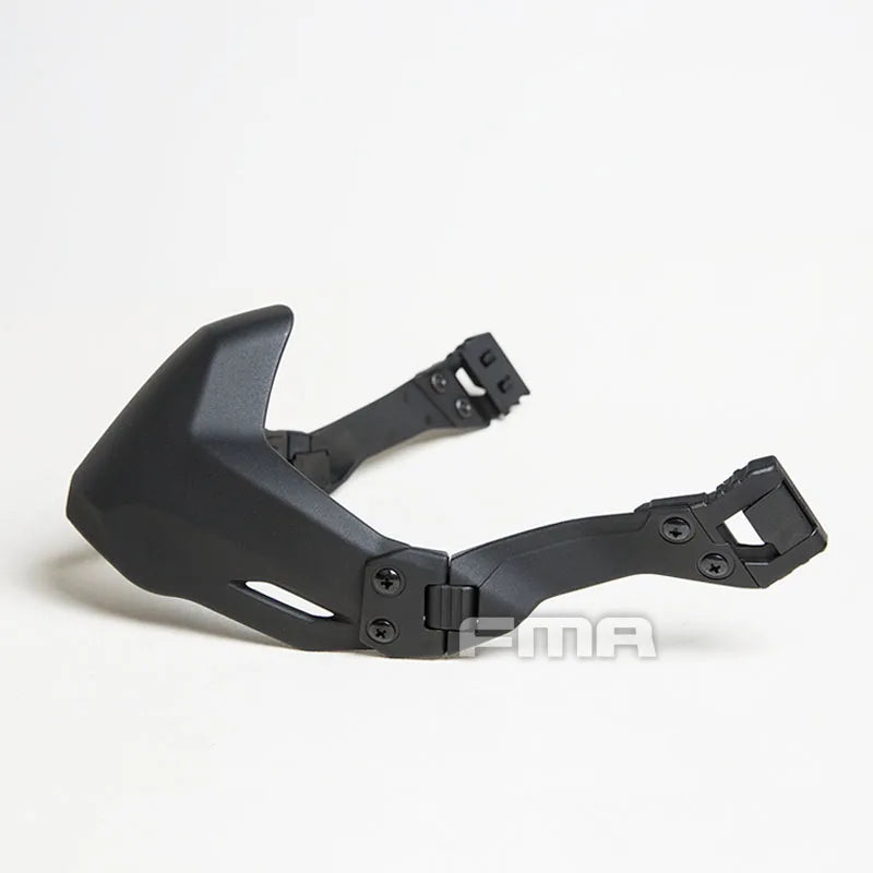 Demi-masque tactique airsoft pliable pour casque