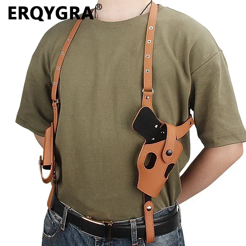ERQYGRA Holster Tactique Double Épaule – Port Discret & Anti-Vol - BLACKBEARD OUTDOOR INDUSTRIES