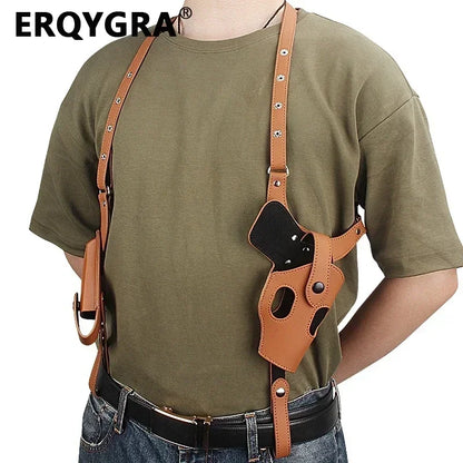 ERQYGRA Holster Tactique Double Épaule – Port Discret & Anti-Vol - BLACKBEARD OUTDOOR INDUSTRIES