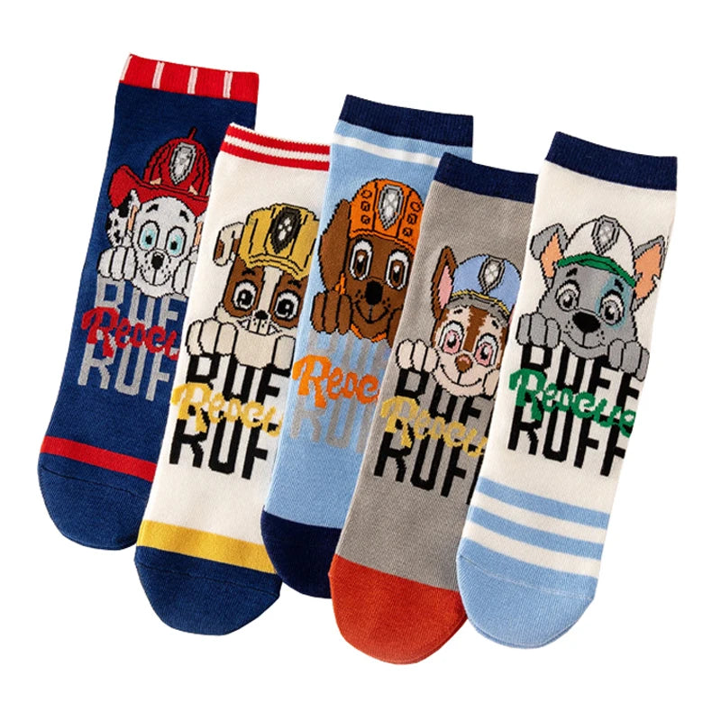 5 paires chaussettes paw patrol enfants 3/6ans Ma boutique