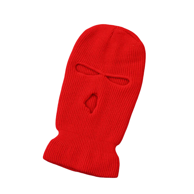 Cagoule Ski Tactique Tricot Hiver – 3 Trous Unisexe