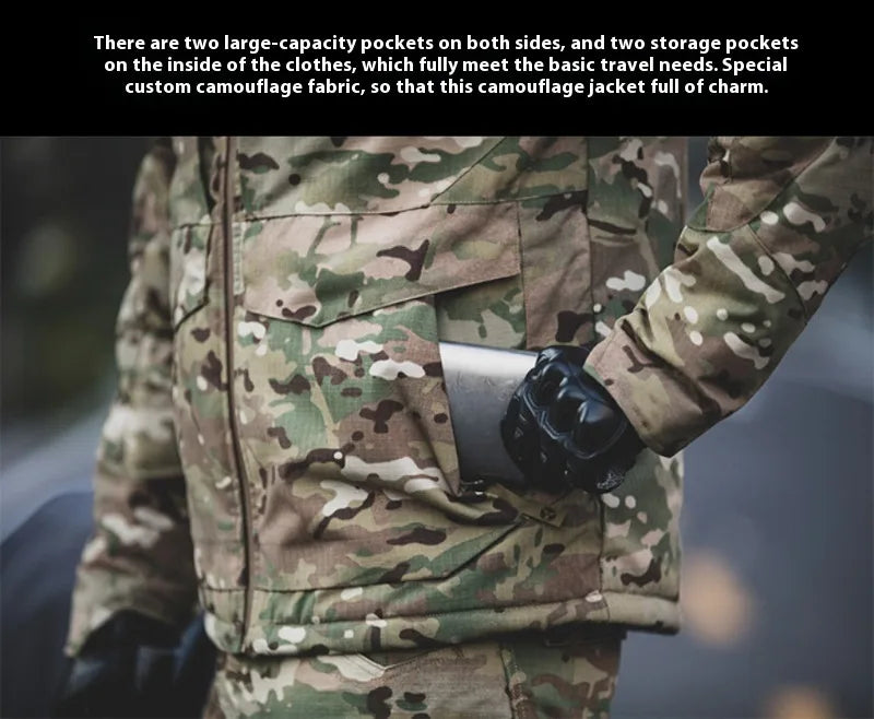 Veste Tactique M65 Camouflage – Veste Hiver Outdoor Homme Résistante et Thermique - BLACKBEARD OUTDOOR INDUSTRIES