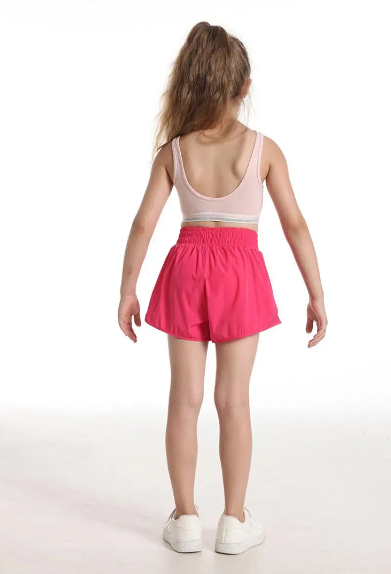 short de sport fille polyester Drytech Ma boutique