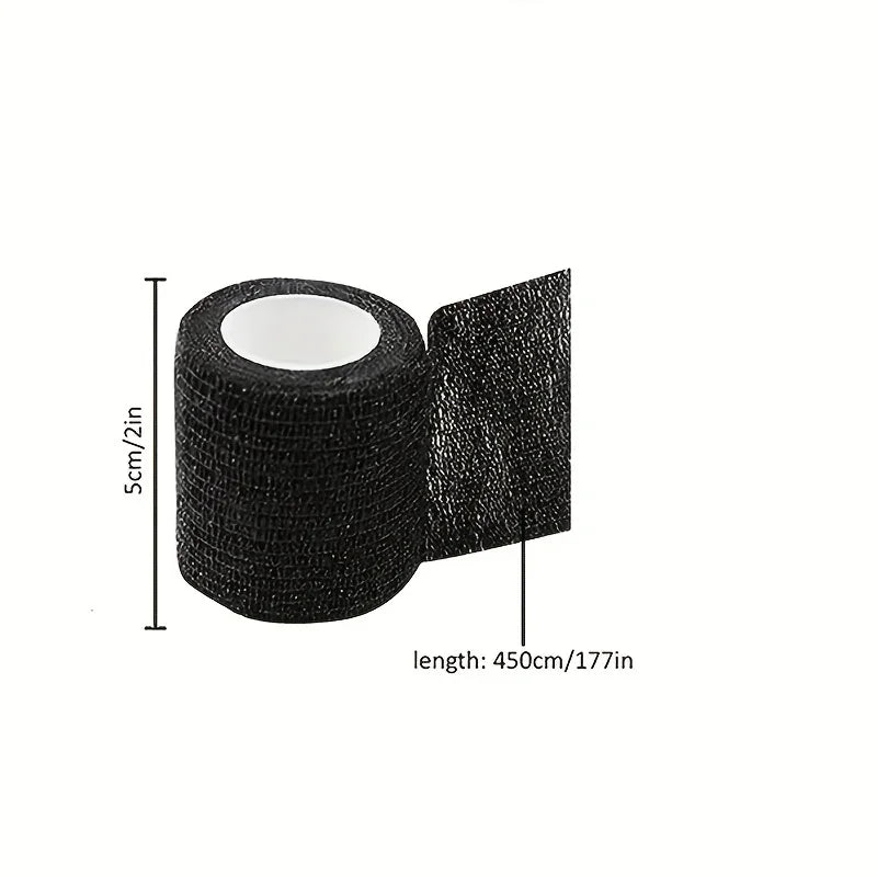 Bandage Auto-adhésif pour Tatouage - Bandes de Protection de Doigts - Enroulements Non-tissés Imperméables et Respirants - Accessoires de Tatouage (5/10/15/20 unités) BLACKBEARD OUTDOOR INDUSTRIES