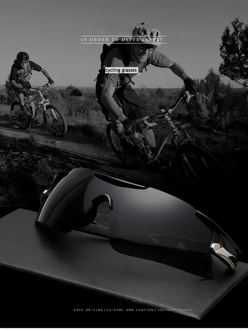 Lunettes de Soleil Sport RR7427 – Cyclisme Route & VTT Protection Totale – Confort Léger – Design Agressif - BLACKBEARD OUTDOOR INDUSTRIES