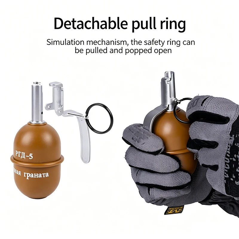 Grenade Factice Plastique RGD-5 / F1 – Modèle Simulation Cosplay Cinéma Décoration