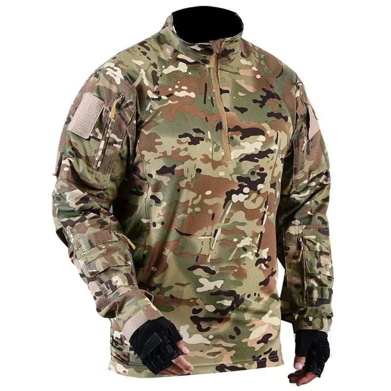 Chemise de Combat Tactique – Style UF Pro Frog Skin – Respirante – Camouflage - BLACKBEARD OUTDOOR INDUSTRIES