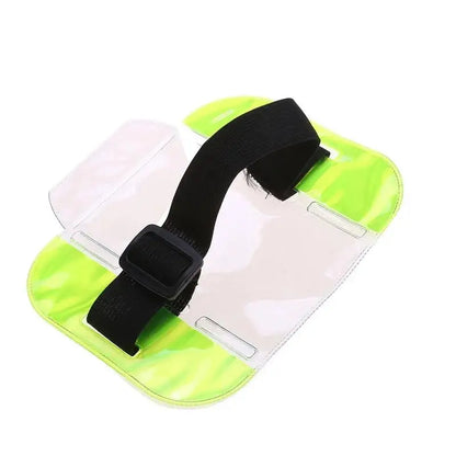 Porte-Badge Réfléchissant Brassard Élastique Ajustable – Porte-Carte ID Police - BLACKBEARD OUTDOOR INDUSTRIES