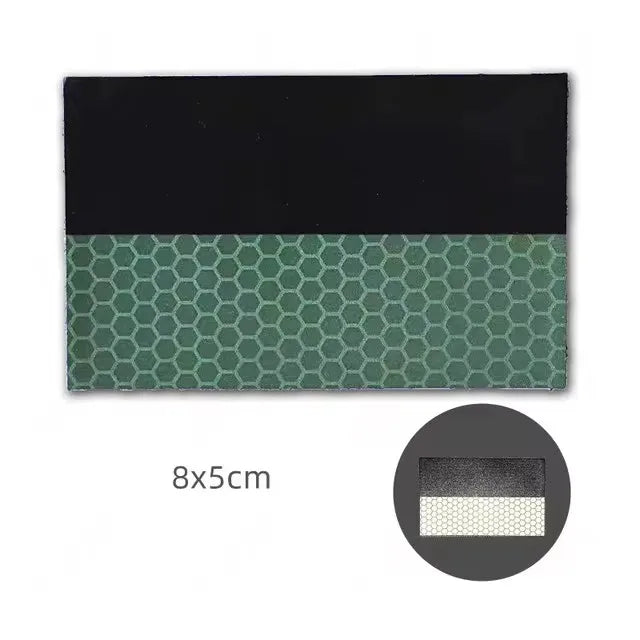 Patch Tactique Ukraine Brodé – Écusson Drapeau Ukrainien, Velcro Hook & Loop