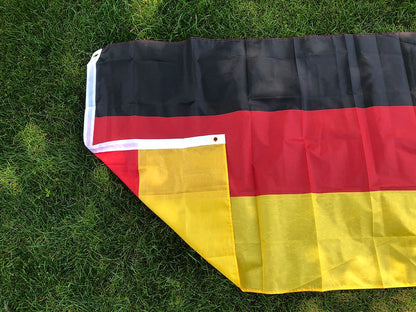 Drapeau Allemand SKY FLAG – 90x150cm en Polyester (Noir, Rouge, Jaune) – Drapeau National de l’Allemagne BLACKBEARD OUTDOOR INDUSTRIES