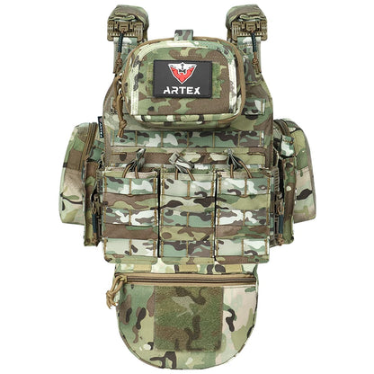 porte plaque Artex Quick Release MOLLE 1000D - BLACKBEARD OUTDOOR INDUSTRIES