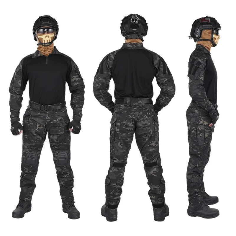 Uniforme Tactique IDOGEAR Gen3 Combat BDU avec Protections Coudes et Genoux - BLACKBEARD OUTDOOR INDUSTRIES