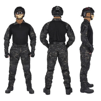 Uniforme Tactique IDOGEAR Gen3 Combat BDU avec Protections Coudes et Genoux - BLACKBEARD OUTDOOR INDUSTRIES