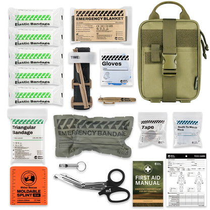 Trousse IFAK Rhino Rescue, kit premiers secours 20 éléments