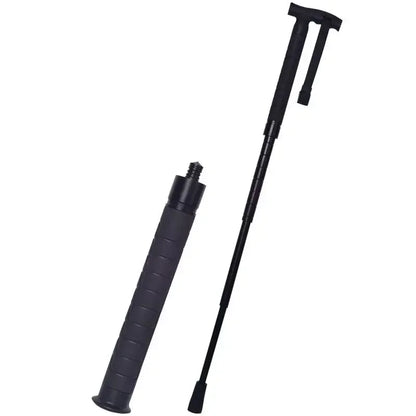 Canne-Matraque Télescopique EDC 96 cm – Alliage Aluminium, Pliable | Défense, Randonnée, Brise-Vitre