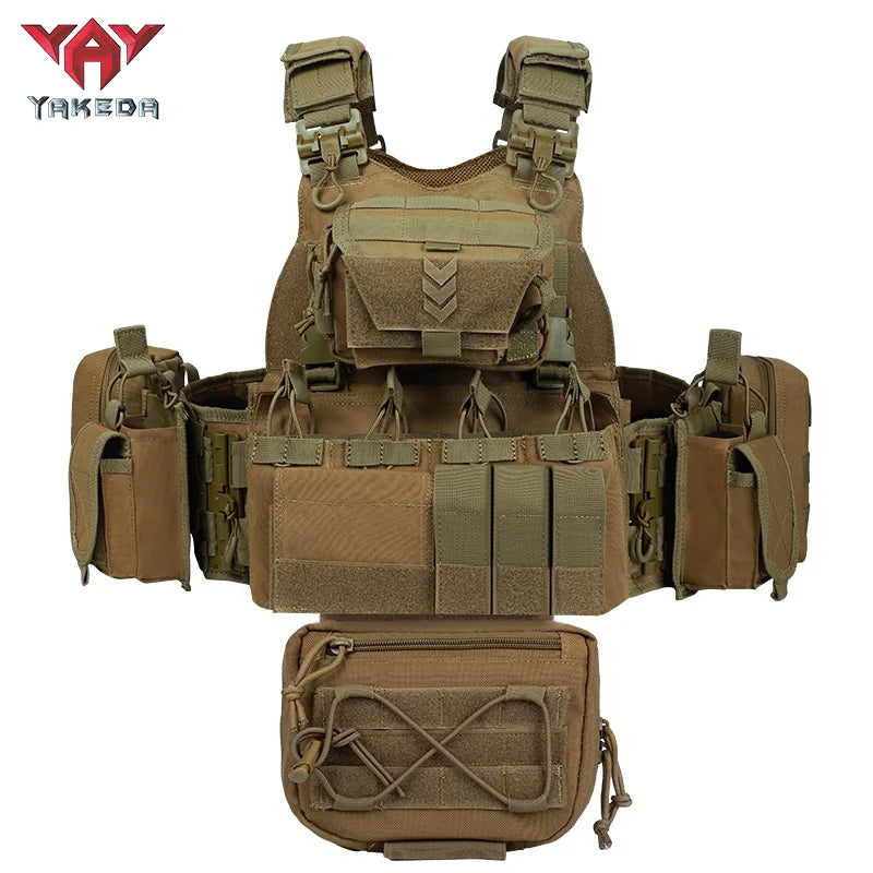 Gilet tactique YAKEDA 8833 - Gilet de chasse outdoor - Gilet tactique complet - BLACKBEARD OUTDOOR INDUSTRIES
