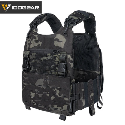 Gilet tactique porte plaques IDOGEAR LSR laser cut MOLLE - BLACKBEARD OUTDOOR INDUSTRIES