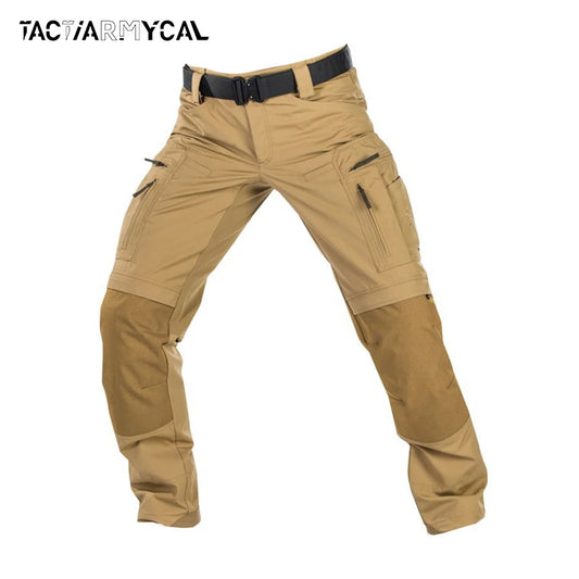 Pantalon Cargo Homme Tactique Résistant – Multi-Poches, Style Militaire, Printemps/Automne - BLACKBEARD OUTDOOR INDUSTRIES