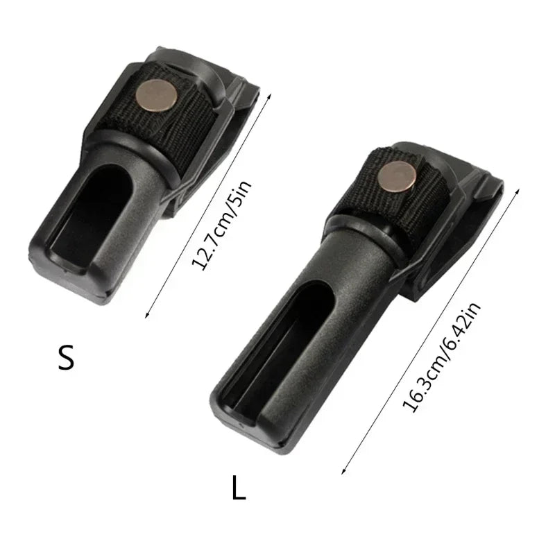 Holster Universel Baton Télescopique Rotatif 360° – Nylon & Plastique | Long ou Court | EDC Ceinture - BLACKBEARD OUTDOOR INDUSTRIES