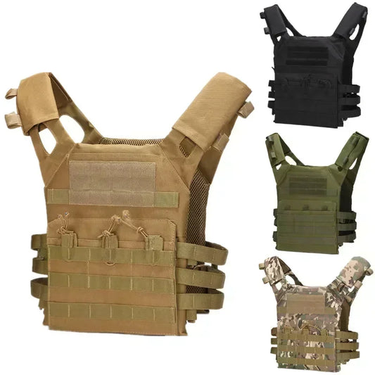 Gilet tactique style JPC MOLLE réglable Oxford 800D