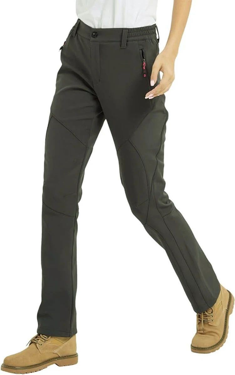 Pantalon Softshell Femme Polaire – Imperméable, Coupe-Vent & Slim - BLACKBEARD OUTDOOR INDUSTRIES
