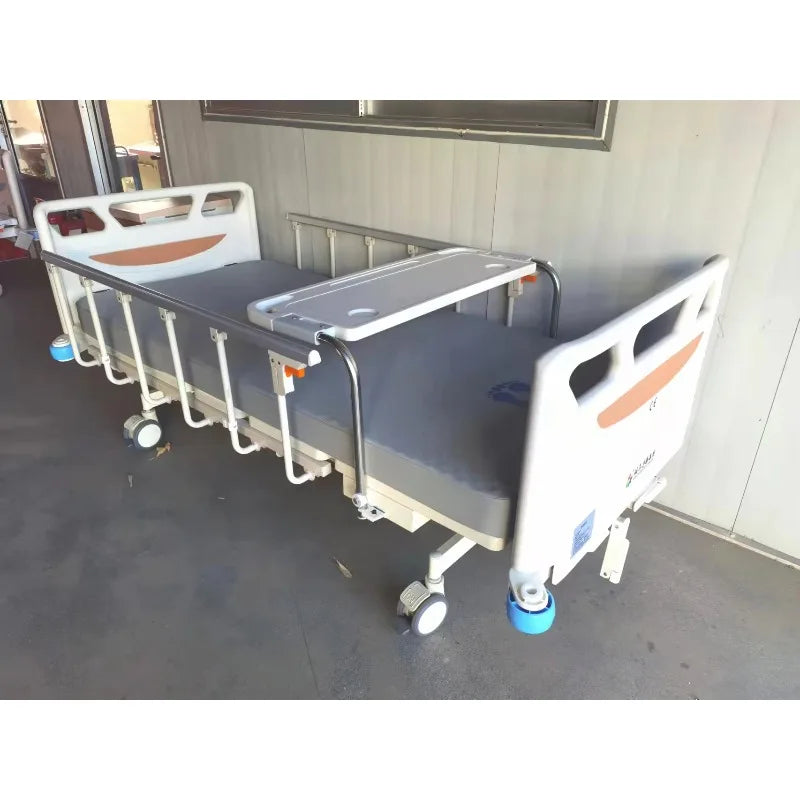 Lit d'Hôpital Électrique M7 — 5 Fonctions | Acier Inoxydable - BLACKBEARD OUTDOOR INDUSTRIES