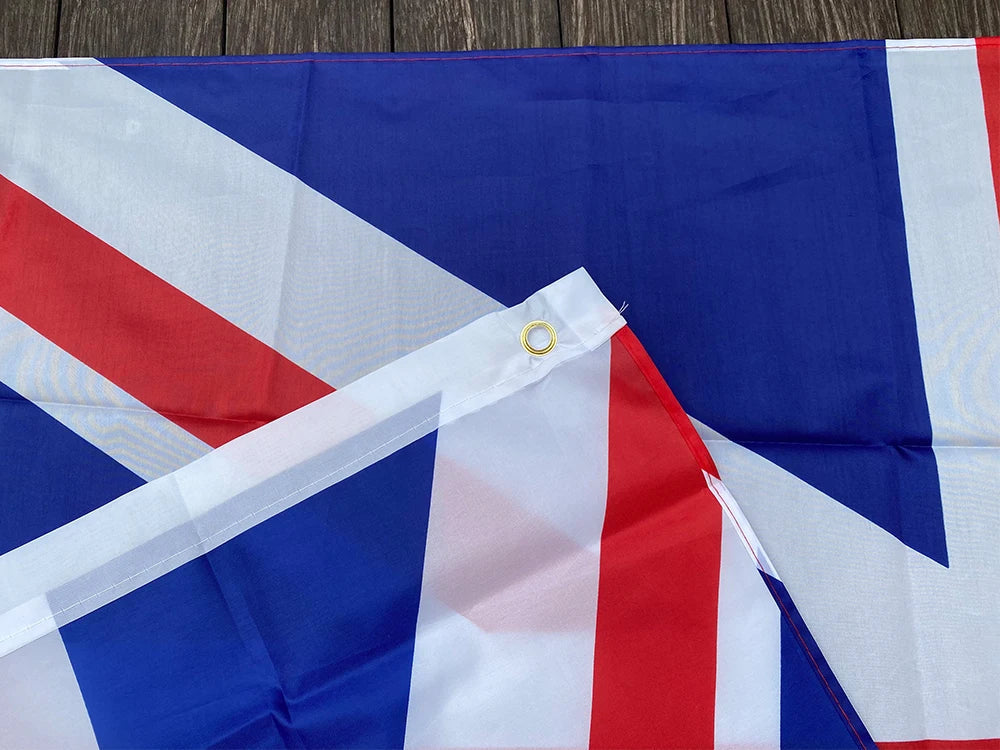 Drapeau du Royaume-Uni (Union Jack) 90x150 cm – Bannière en Polyester pour Décoration BLACKBEARD OUTDOOR INDUSTRIES