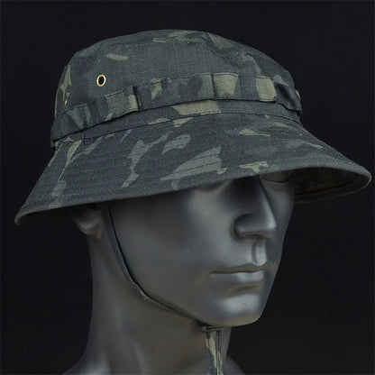 Chapeau Tactique Boonie Camouflage pour Homme – Idéal Chasse, Pêche, Randonnée & Airsoft - BLACKBEARD OUTDOOR INDUSTRIES