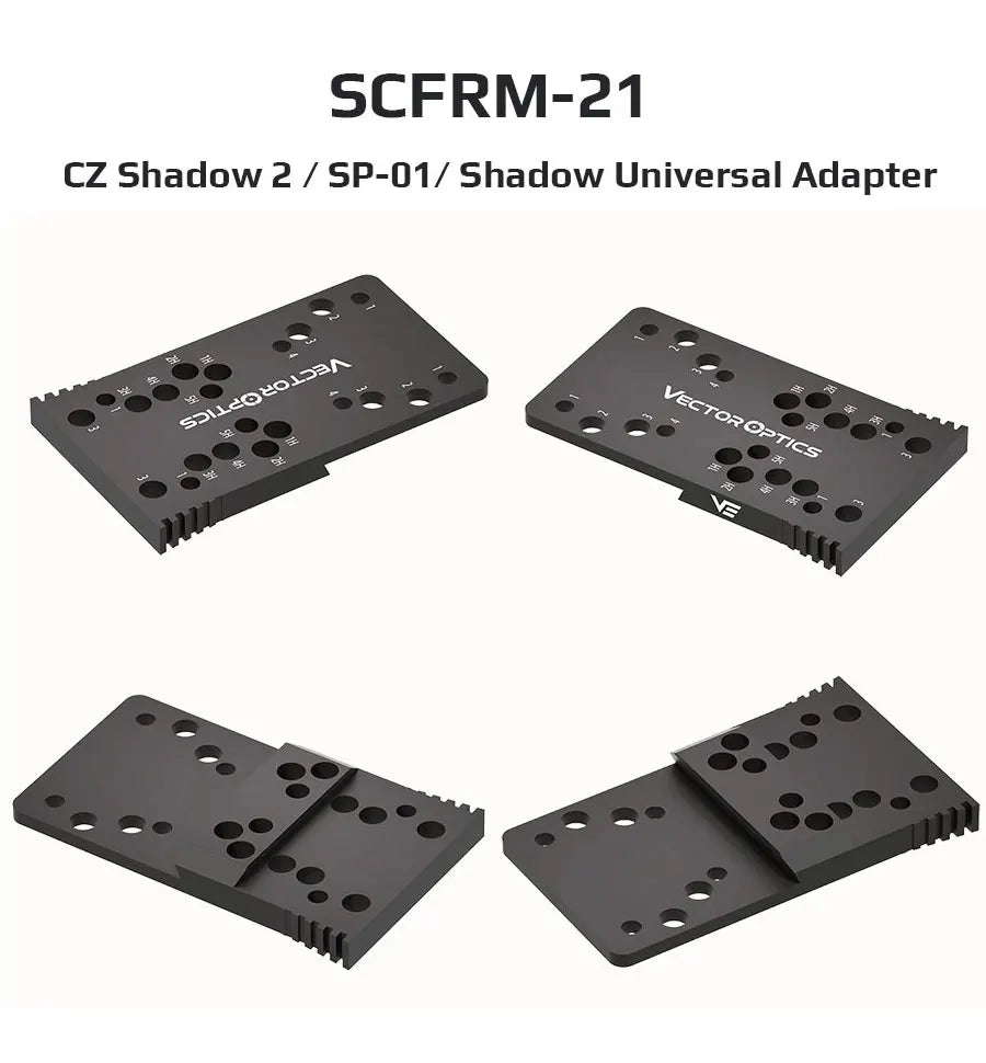 Adaptateur Universel pour Viseur Red Dot Airsoft M2/M4 – Montage sur Pistolet pour Accessoires Tactiques et de Chasse - BLACKBEARD OUTDOOR INDUSTRIES