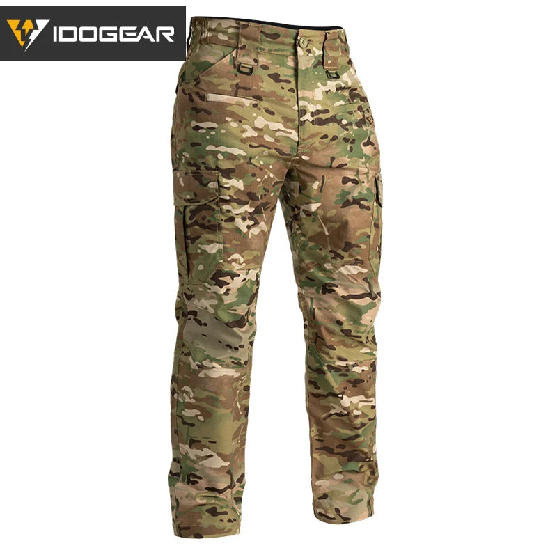 pantalon tactique idogear stretch edc multicam