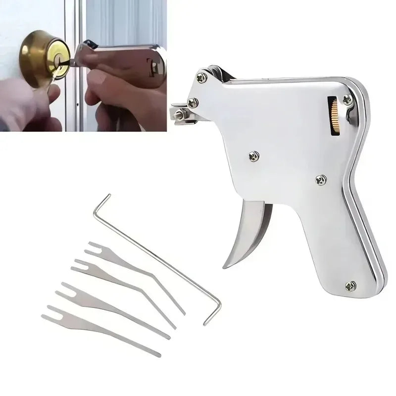 Pistolet de crochetage manuel en acier inoxydable - BLACKBEARD OUTDOOR INDUSTRIES