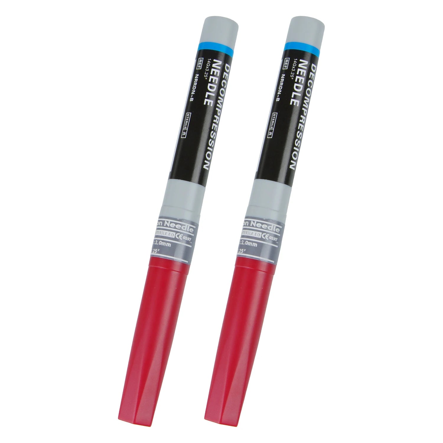 Kit Médical de Décompression pour Pneumothorax avec Aiguille Sanke - 14ga 50g - Catheter de Décompression d'Urgence (IFAK) - BLACKBEARD OUTDOOR INDUSTRIES