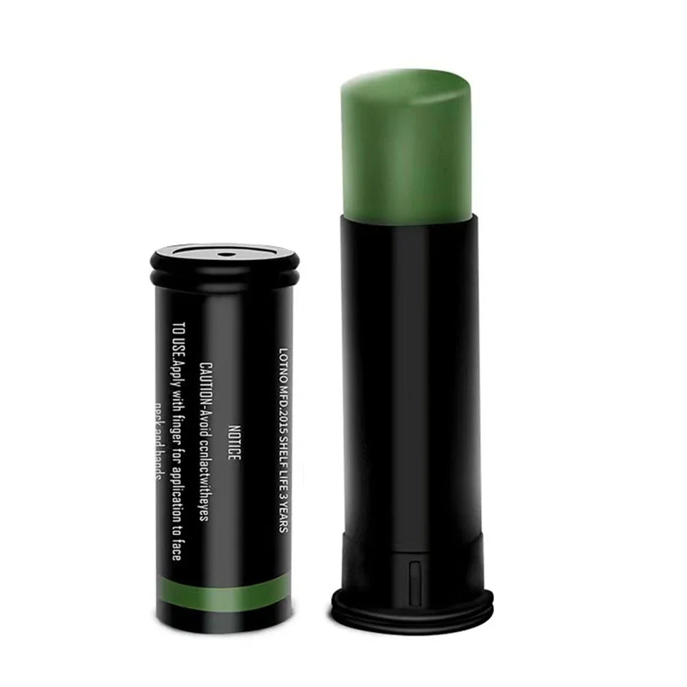 Lot de 3 Camouflages Militaires Woodland – Crème Camouflage pour Visage et Corps – Tube de Peinture Camouflage Imperméable pour Terrain Extérieur BLACKBEARD OUTDOOR INDUSTRIES