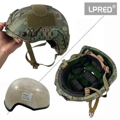 Casque tactique FAST LPRED à coupe haute