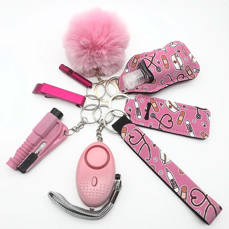 Porte-clés de survie pour femme, modèles au choix