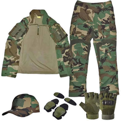 Tenue tactique G3 camouflage, combat shirt et pantalon