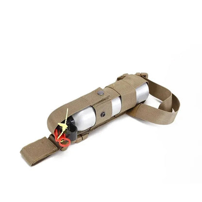 Holster Tactique Cuisse, Pochette MK9 pour Ceinture, Sac de Jambe avec Support pour Spray au Poivre. BLACKBEARD OUTDOOR INDUSTRIES