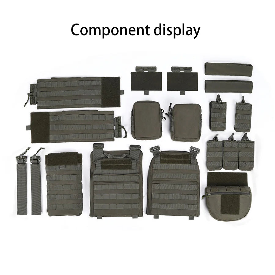 Porte plaque tactique Yakeda - Conception robuste et réglable pour la protection optimale - BLACKBEARD OUTDOOR INDUSTRIES