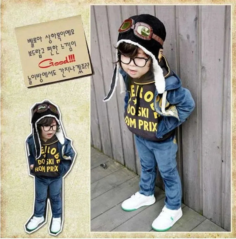 chapeau d'aviateur cosplay pour enfant hiver Ma boutique