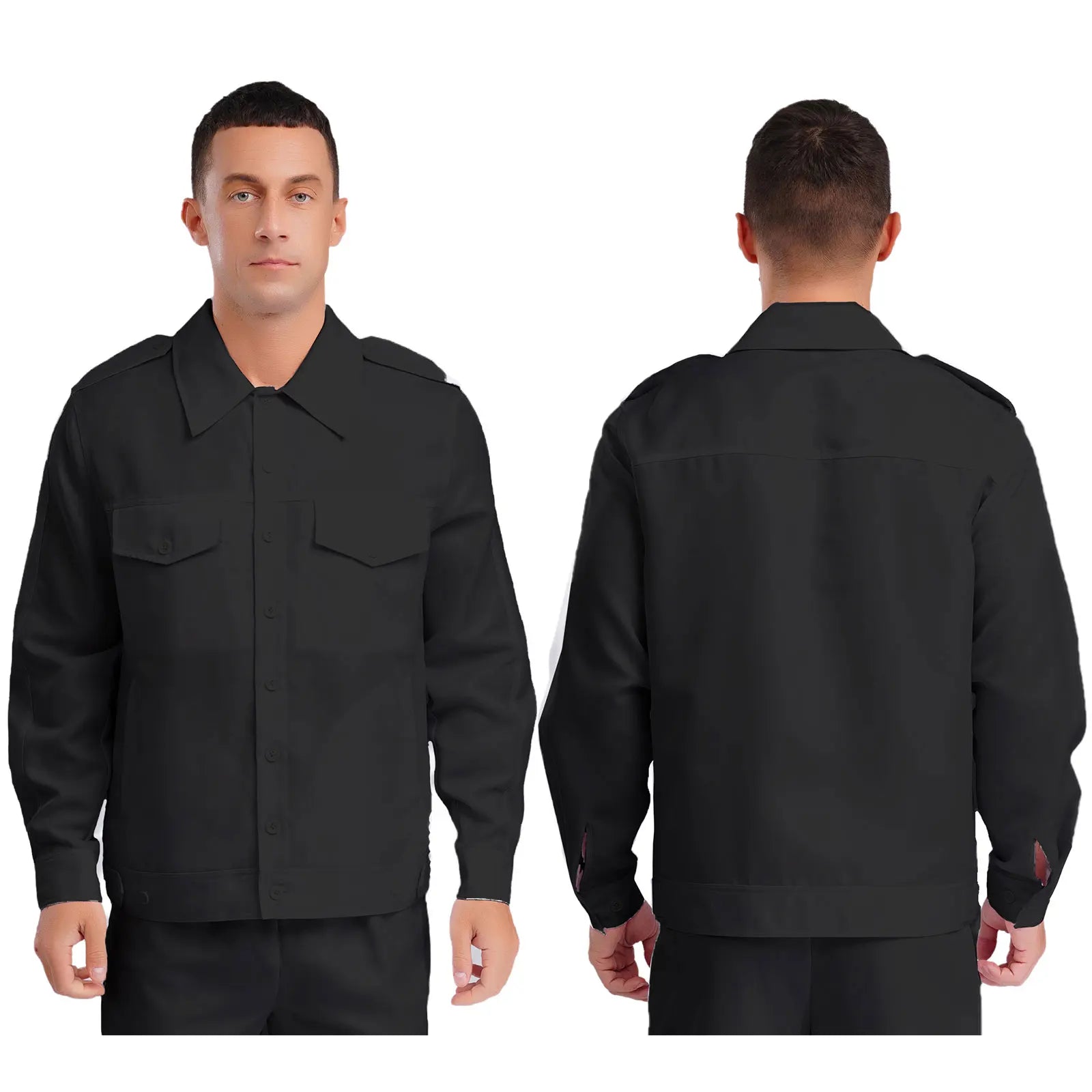 Chemise Résistante au Feu pour Hommes - Chemise de Travail avec Protection Anti-Arc BLACKBEARD OUTDOOR INDUSTRIES