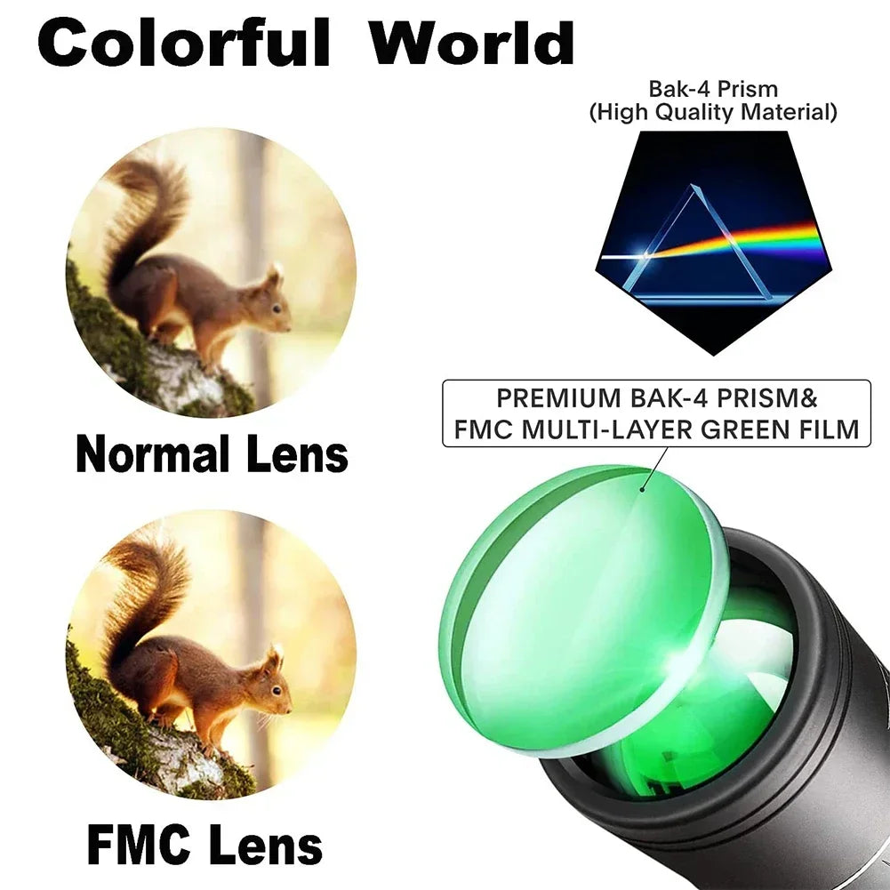 Longue-Vue Monoculaire Professionnelle HD 40x60 - BLACKBEARD OUTDOOR INDUSTRIES